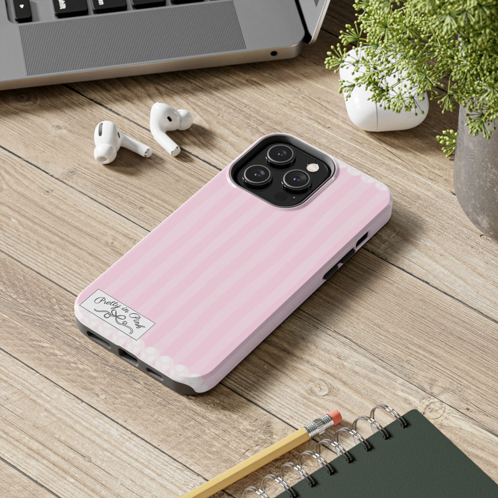 Pretty in Pink Pearl Phone Case