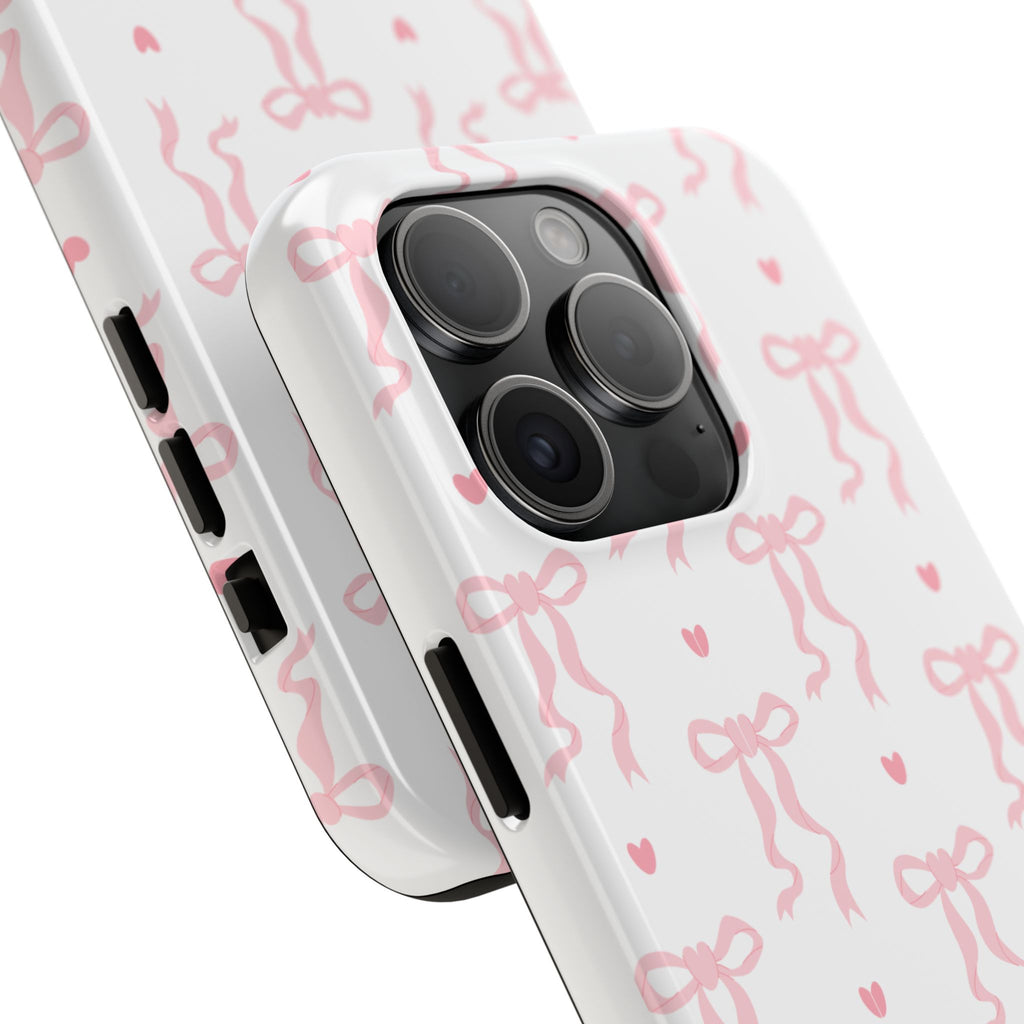 Pretty in Pink Bow Phone Case
