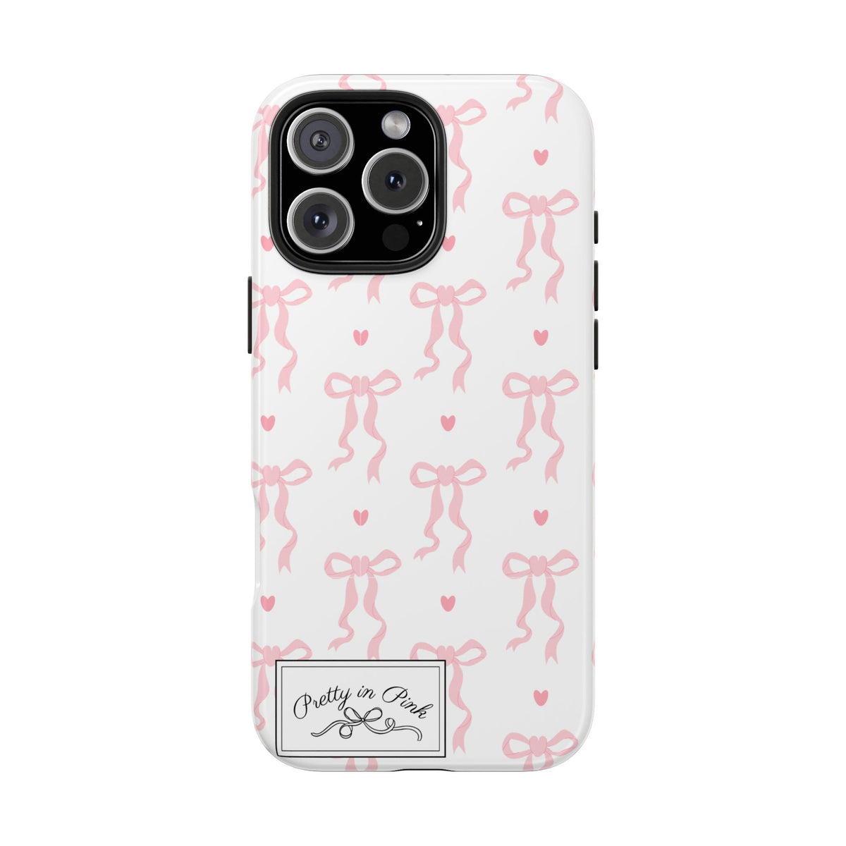 Pretty in Pink Bow Phone Case