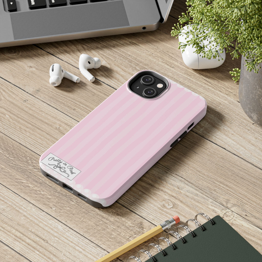 Pretty in Pink Pearl Phone Case