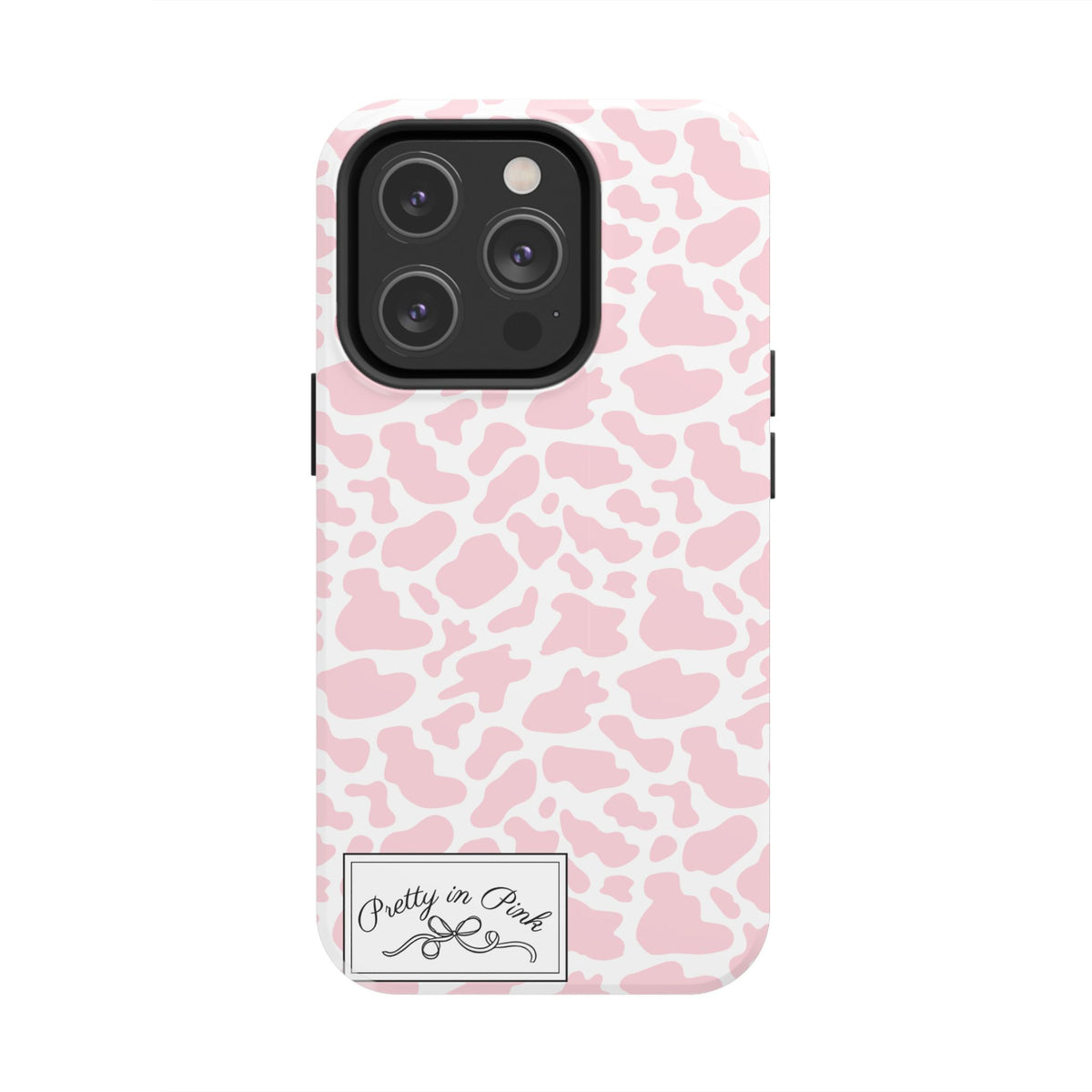 Pretty in Pink Cow Phone Case