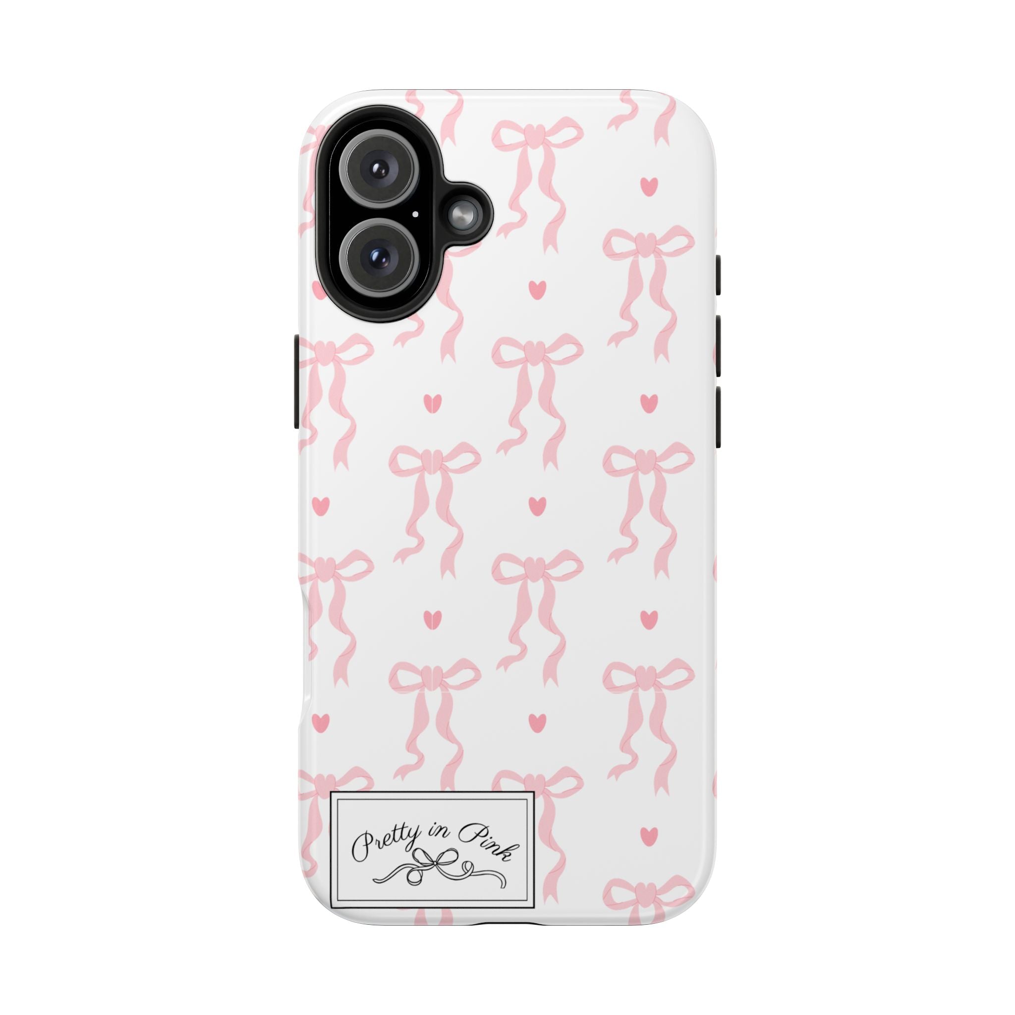 Pretty in Pink Bow Phone Case
