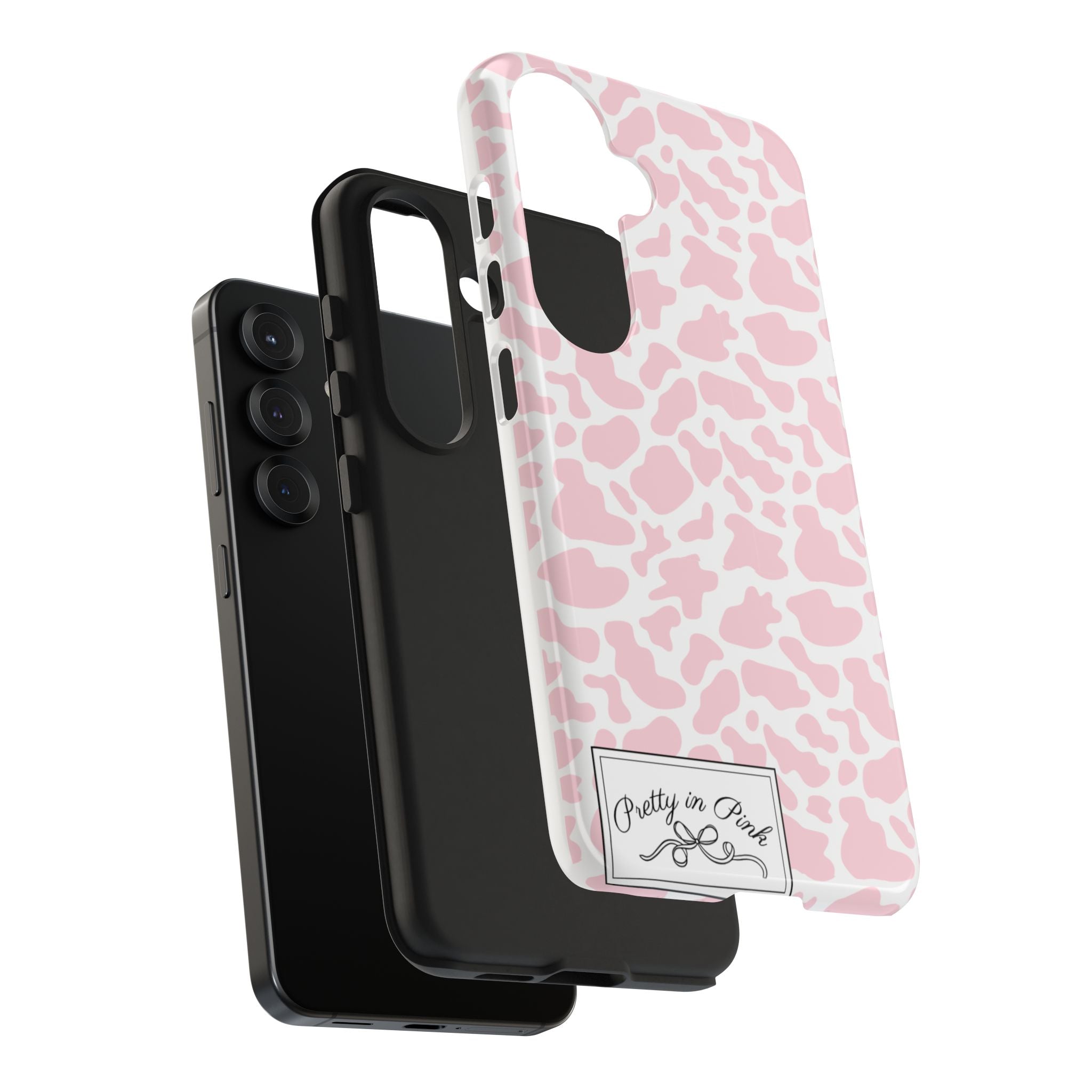 Pretty in Pink Cow Phone Case