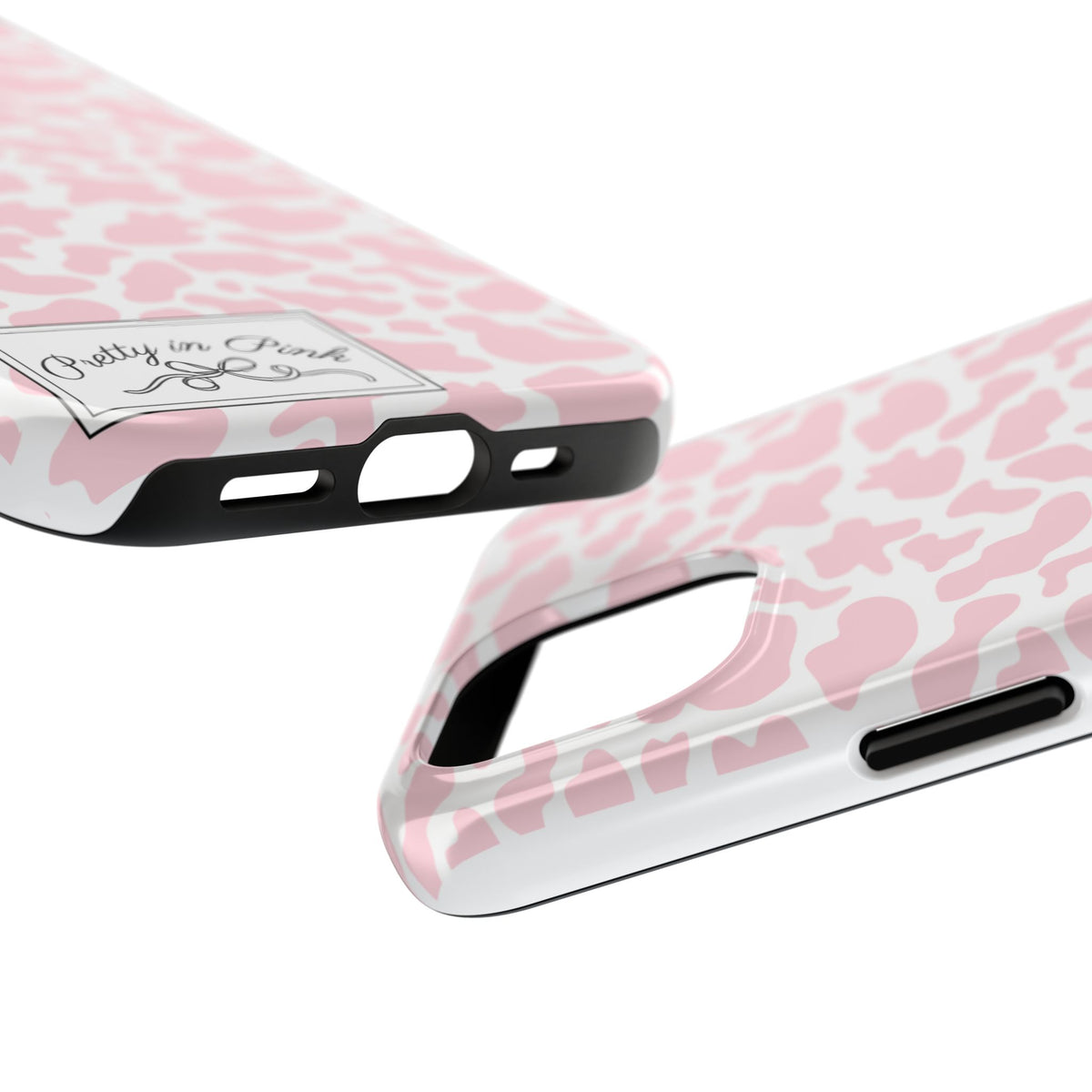 Pretty in Pink Cow Phone Case