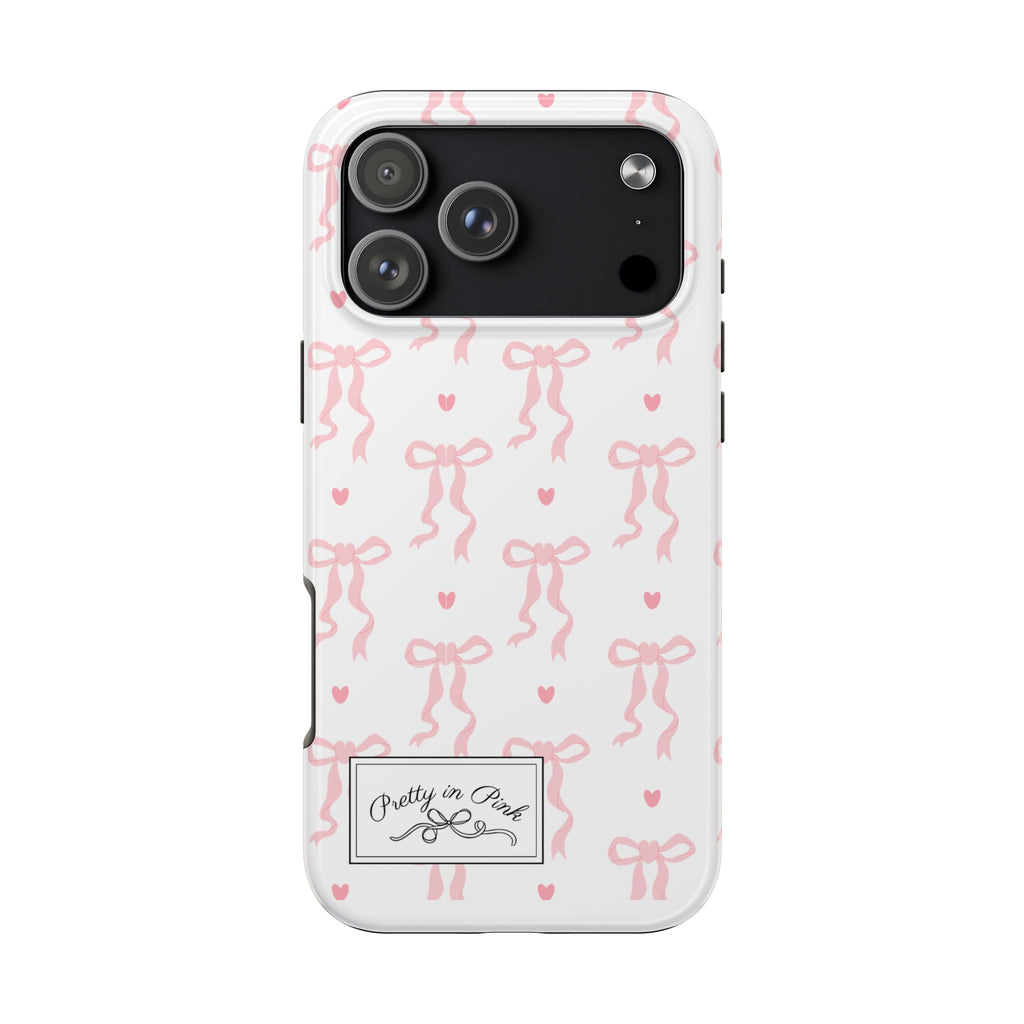 Pretty in Pink Bow Phone Case