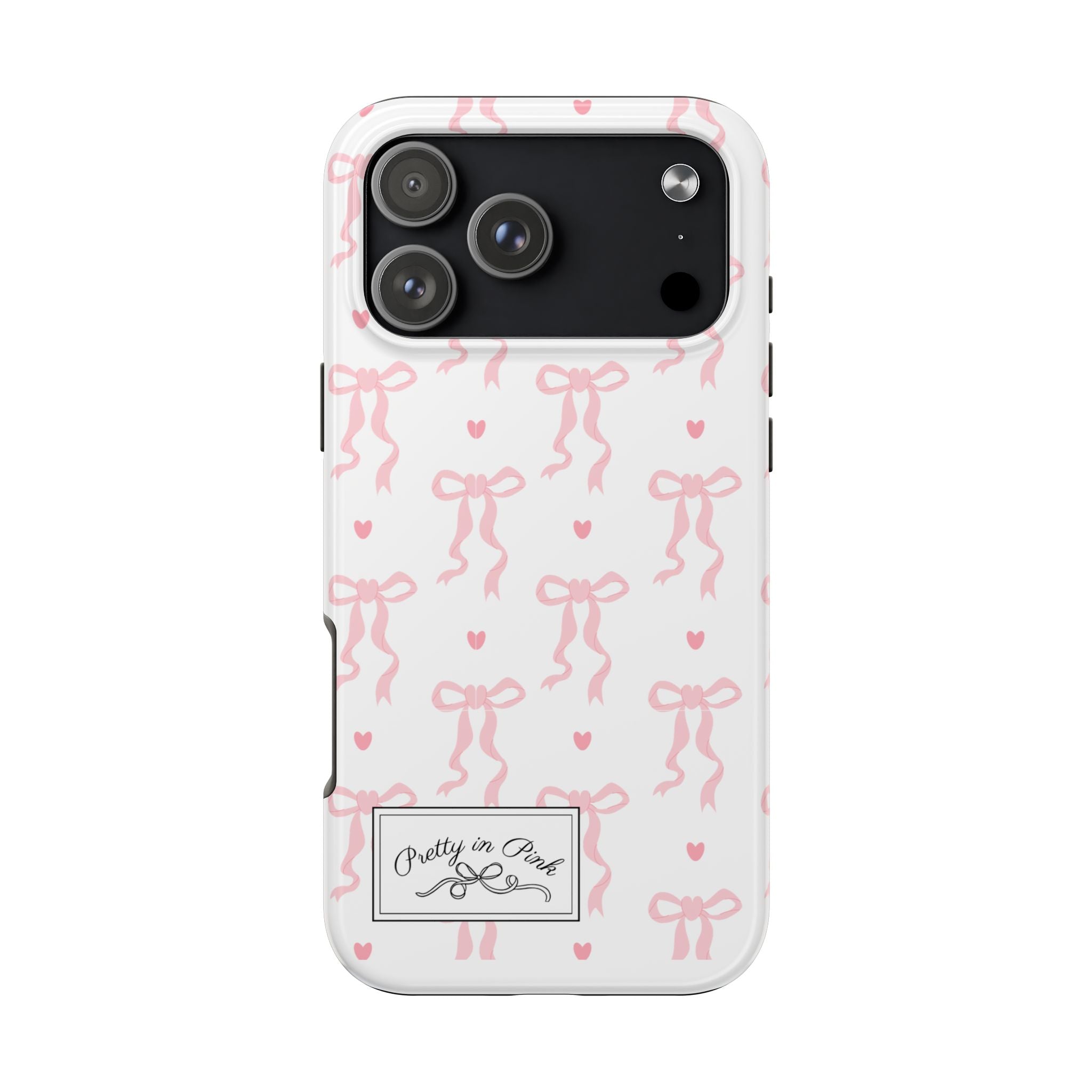 Pretty in Pink Bow Phone Case