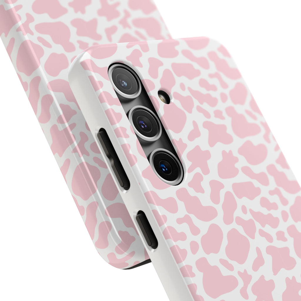 Pretty in Pink Cow Phone Case