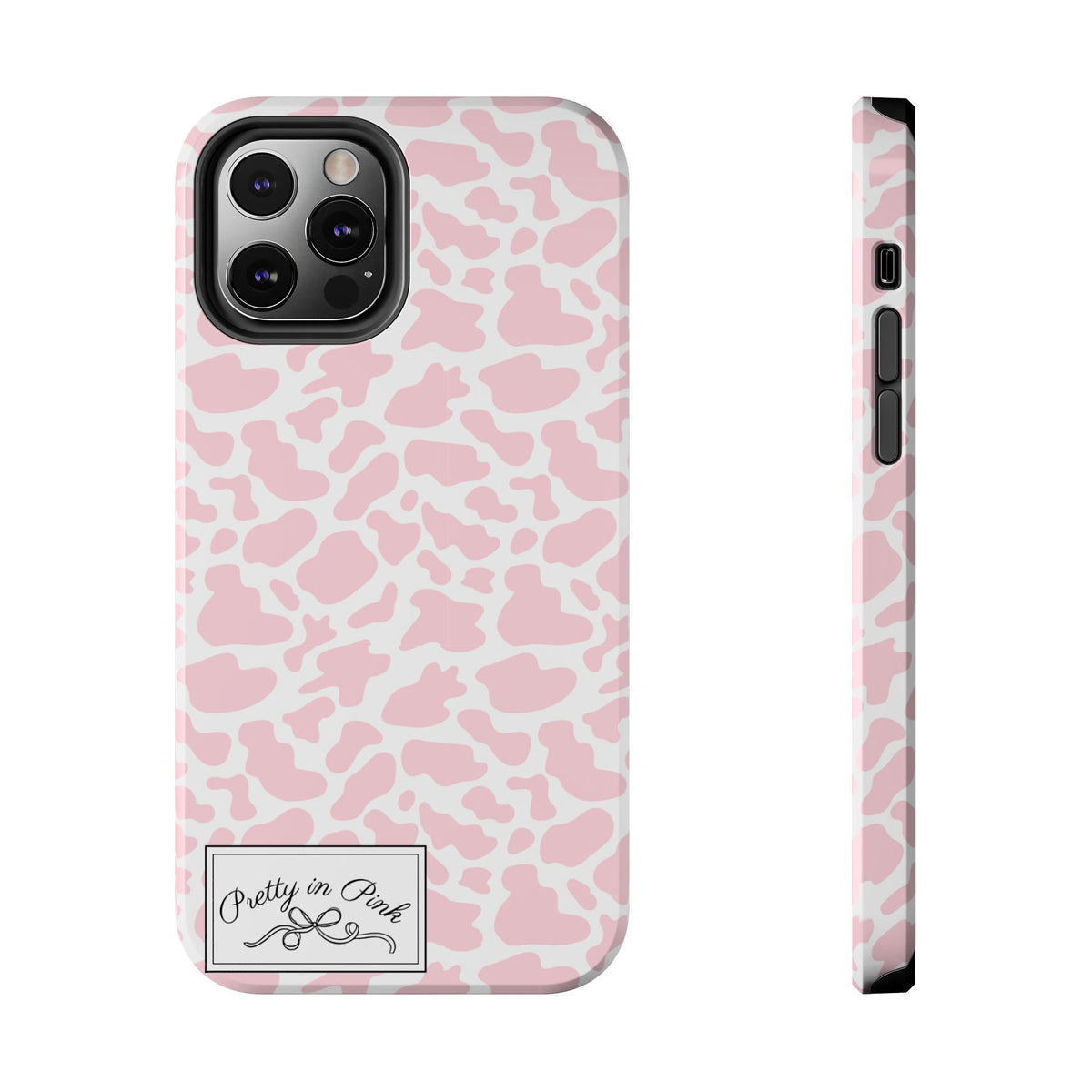Pretty in Pink Cow Phone Case
