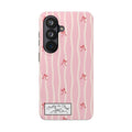 Pretty in Pink Striped Phone Case