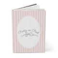 Pretty in Pink Lace Hardcover Journal
